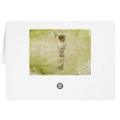 Painted Vintage Golfer in Full Swing (Back Horizontal)