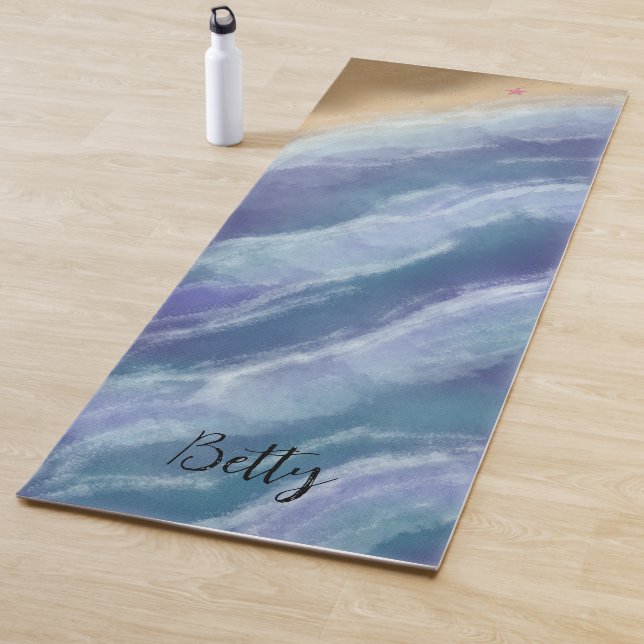 Painted waves Yogamatte Yoga Mat (In Situ)