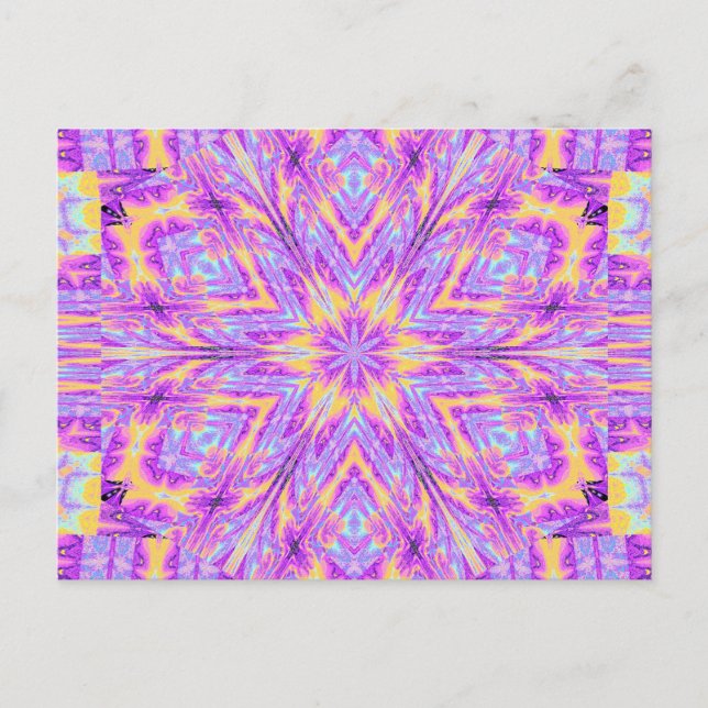 PAINTED WILDFLOWERS 2 Postcard (Front)