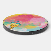 painted with a brush wireless charger (Front 2)