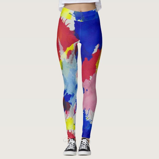 Painted Women's Leggings (Front)