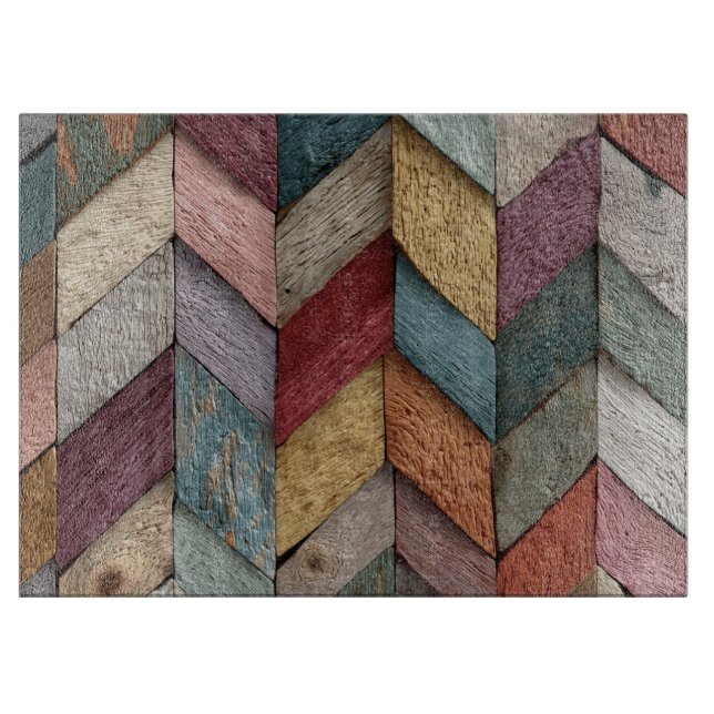 Painted Wood Cutting Board (Front)