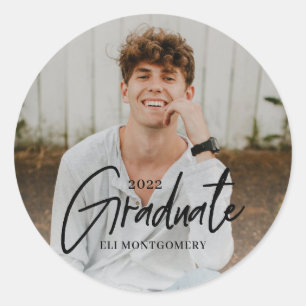 Painted Word Editable Color Graduation Stickers