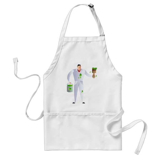 Painter and Decorator Adult Apron (Front)