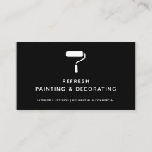 Painter And Decorator Paint Roller Modern Black