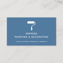 Painter And Decorator Paint Roller Modern Navy