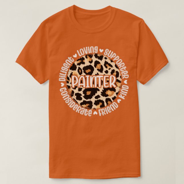 Painter Appreciation  T-Shirt (Design Front)
