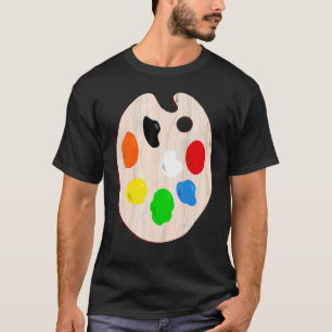 Painter Artist Paint Palette Costume Halloween T-Shirt