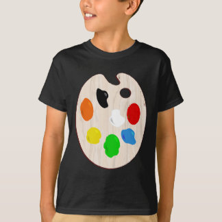 Painter Artist Paint Palette Halloween Costume  T-Shirt