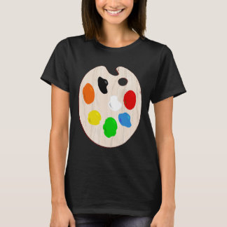 Painter Artist Paint Palette Halloween Costume  T-Shirt