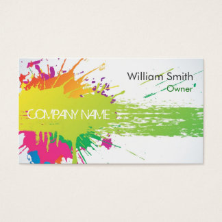 Paint Brush Business Cards & Templates | Zazzle