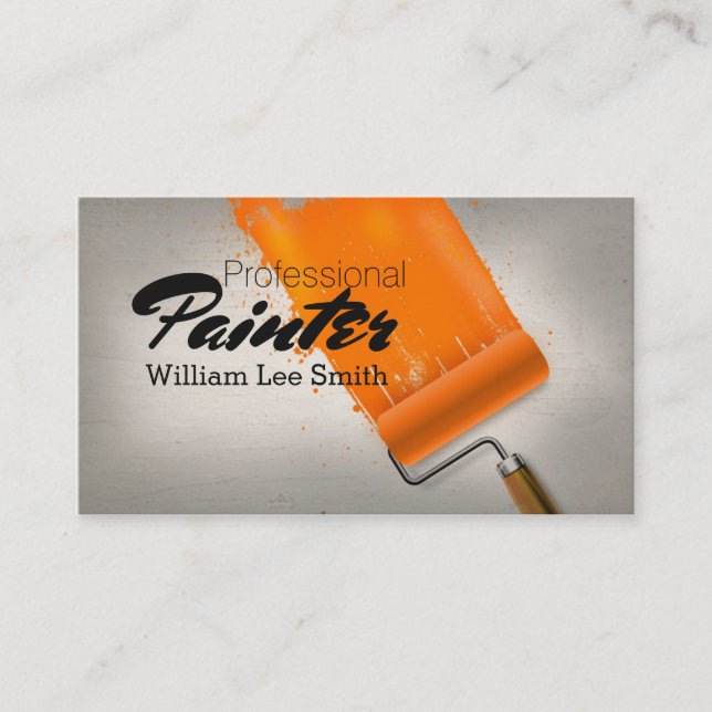 Painter Business card (Front)