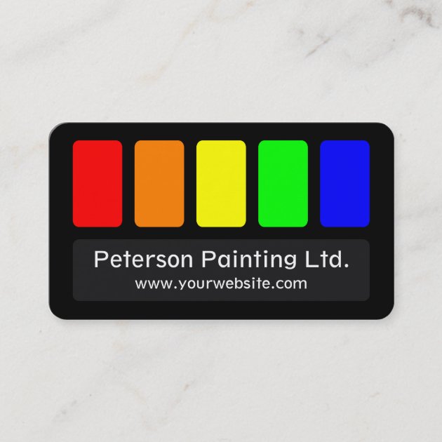 Painter Business Card Zazzle   Painter Business Card R1210b09497a0419faaca145cf537bb1f Tcv38 630 