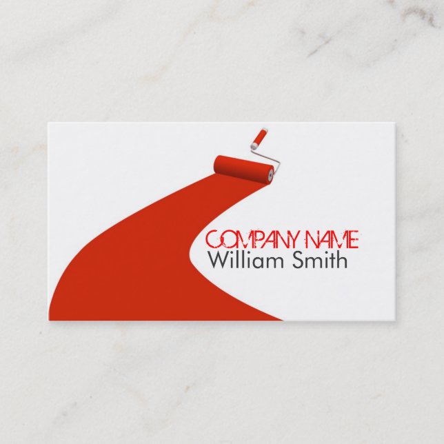 Painter Business Card (Front)