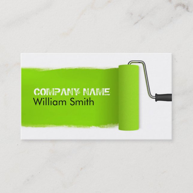 Painter Business Card (Front)