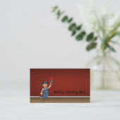 Painter business card (Standing Front)