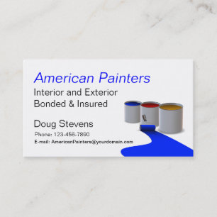 Painter Business Card
