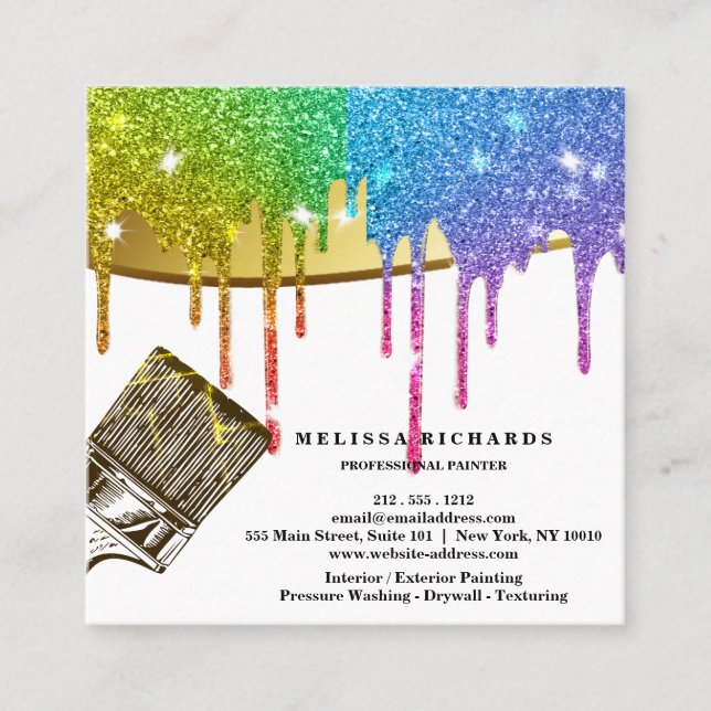 Painter Business Card (Front)