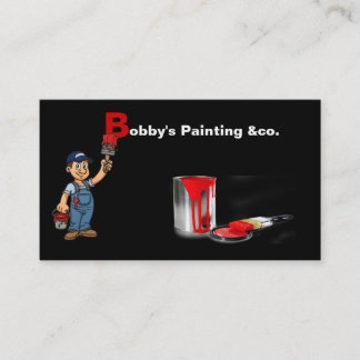 Painter business card
