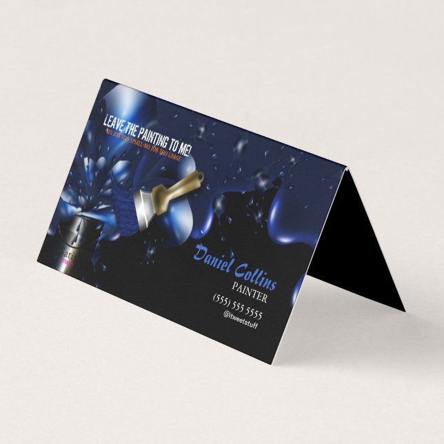 Painter Business Card (Front)
