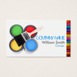 Paint Brush Business Cards & Templates | Zazzle