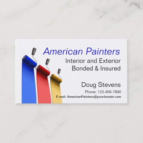 Painter Business Card