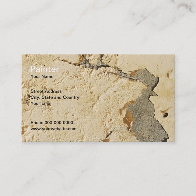 Painter Business Card (Front)