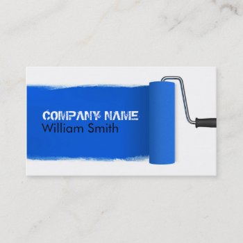 Painter Business Card by KeyholeDesign at Zazzle