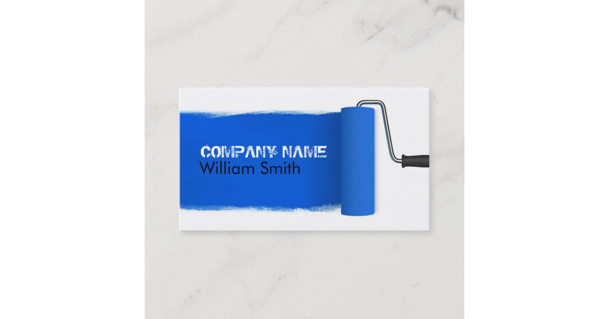 Painter Business Card Zazzle