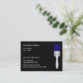 Painter Business Card Template (Standing Front)
