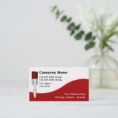 Painter Business Cards (Standing Front)
