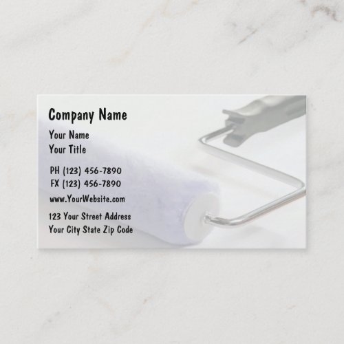 Painter Business Cards
