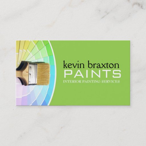 Customizable Painter - Business Cards