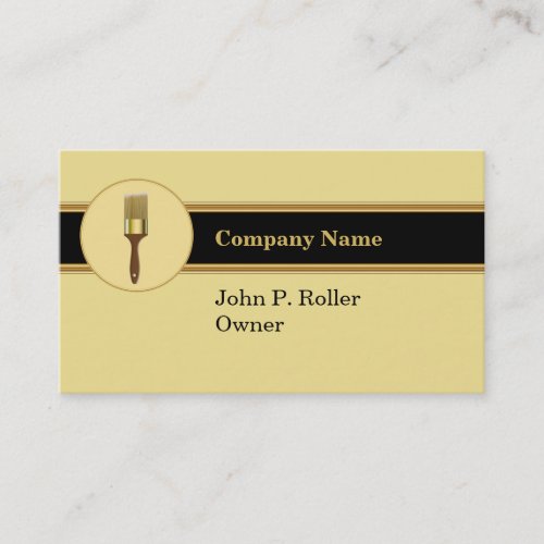 Painter Business Cards