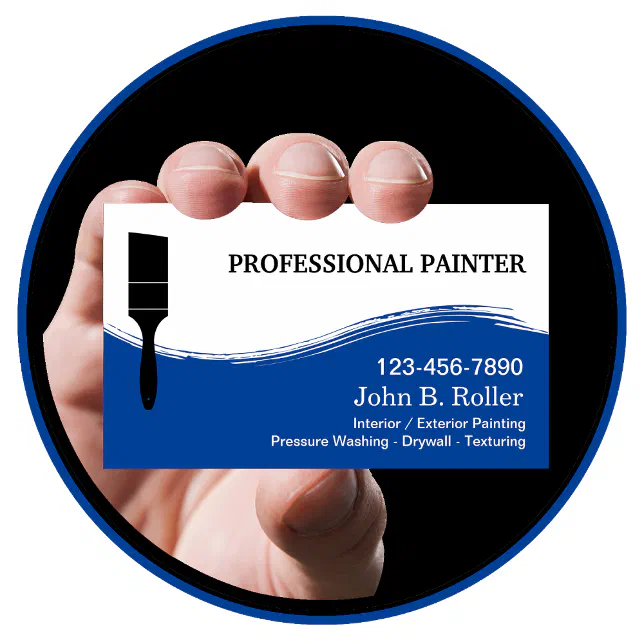 Painter Business Cards Zazzle