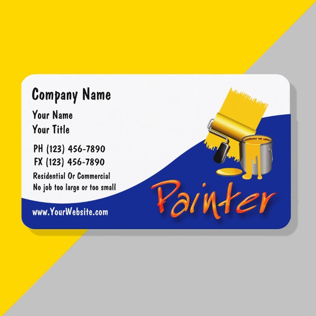 Painter Business Cards (Creator Uploaded)