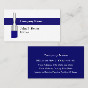 Painter Business Cards