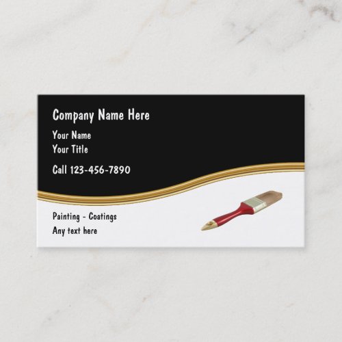Painter Business Cards