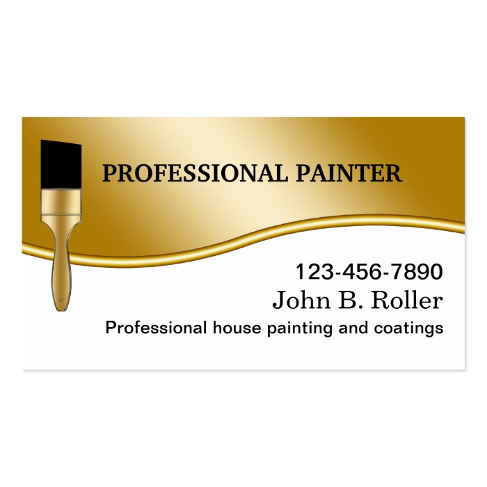 Painter Business Cards | Zazzle