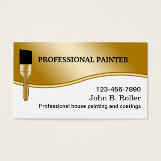 House Painter Business Cards & Templates | Zazzle