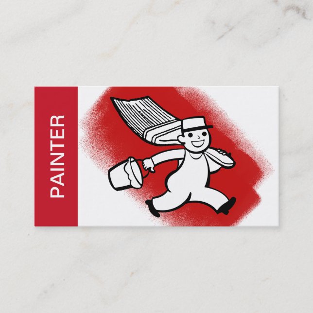 Painter Business Cards (Front)