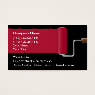 House Painter Business Cards &amp; Templates | Zazzle