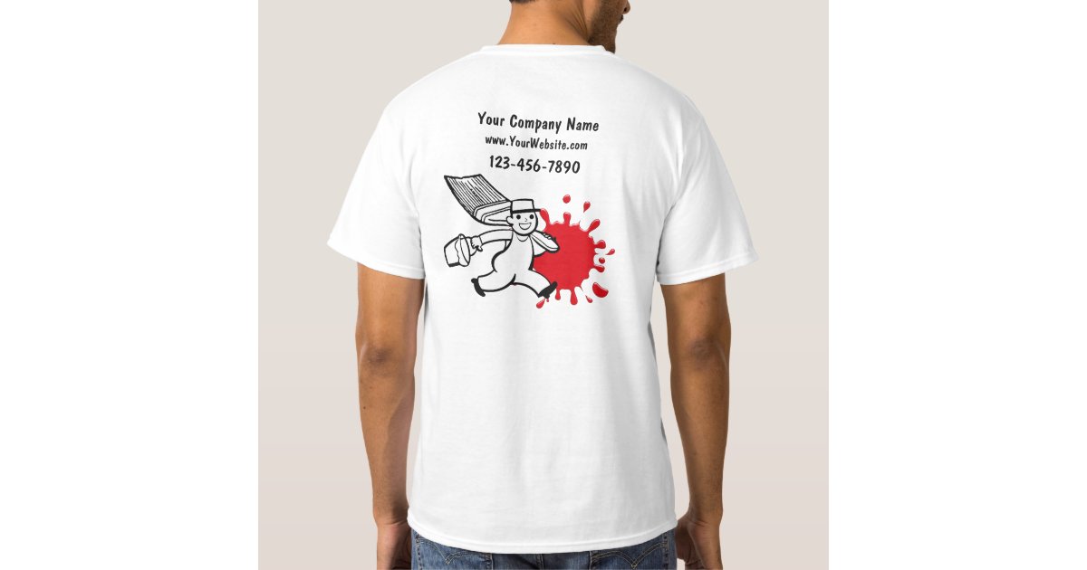 Painter Business TShirts Zazzle