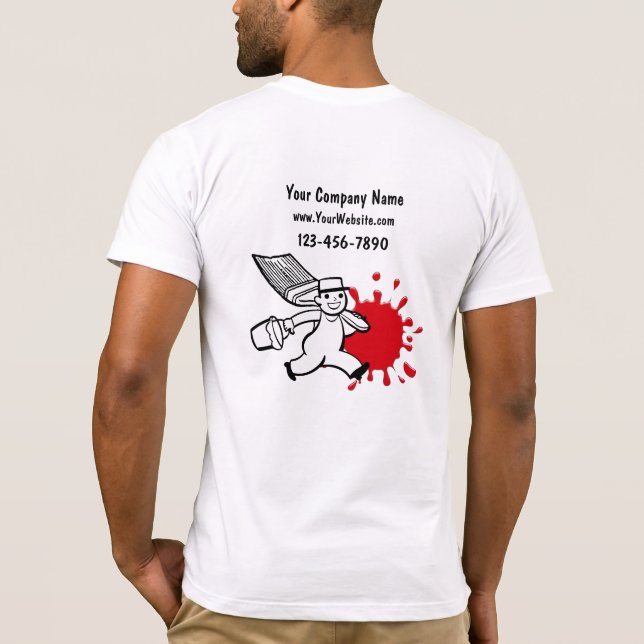 Painter Business T-Shirts (Back)