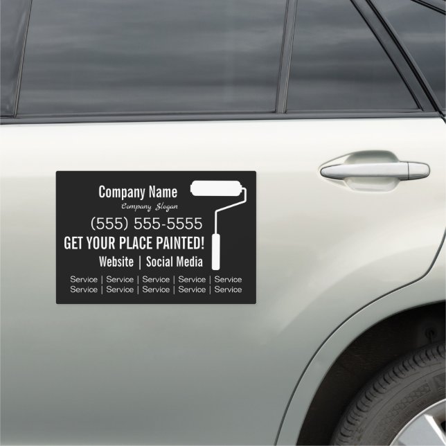 Painter Car Magnet (In Situ)