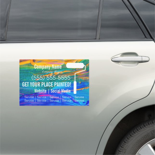 Painter Car Magnet (In Situ)