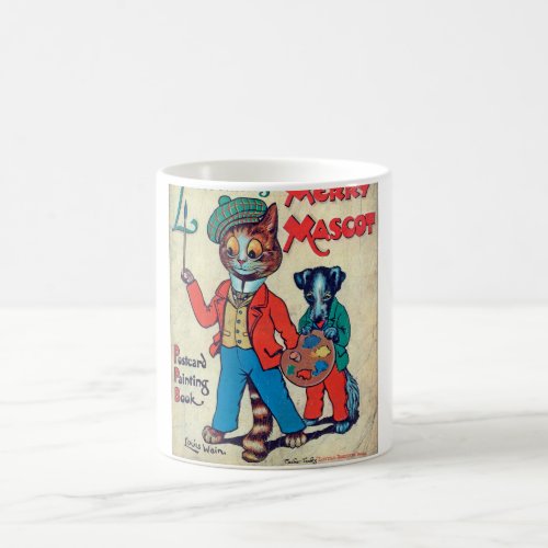 Painter Cat Louis Wain Coffee Mug