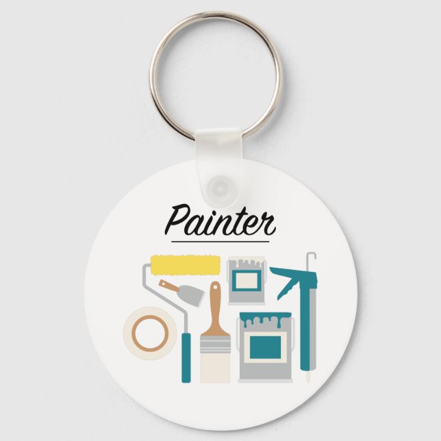 Painter Keychain (Front)