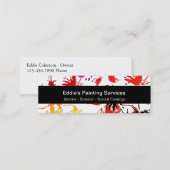 Painter Mini Business Cards (Front/Back)