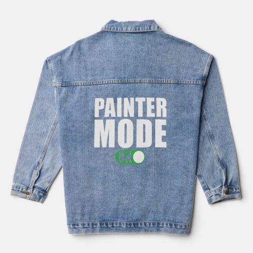 Painter Mode on  Painter  Denim Jacket